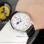 Perfect Replica IWC Portofino White Moonphase Dial Index Markers 40mm Watch